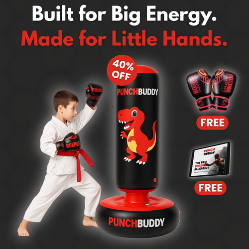 PunchBuddy™ Pro Kids Boxing Bag